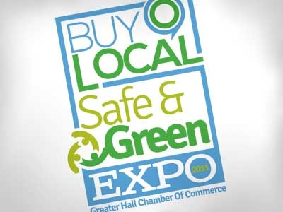 Buy Local Expo branding expo logo