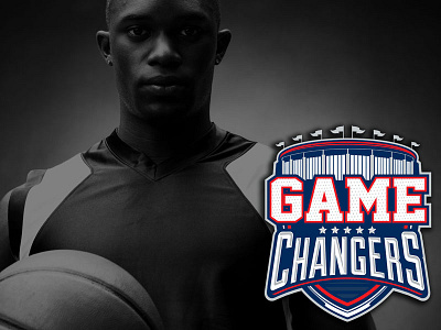 Game Changers basketball branding church design graphic logo series