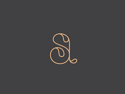 SA logo letters minimal simple