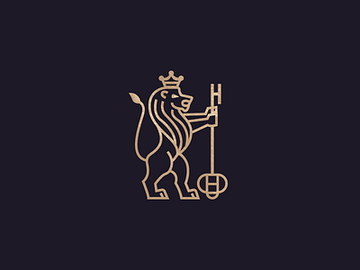 Lion lineart lion lionlogo minimal simple