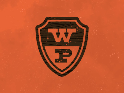 WP Shield crest shield vintage wp
