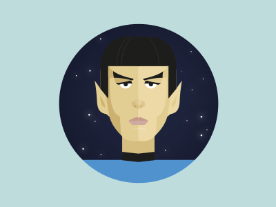 Live Long and Prosper. editorial editorialillustration icon iconaday illustration infographics leonardnimoy livelongandprosper mrspock startrek