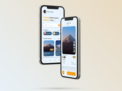 Travel app concept app appdesign mobile app travel app ui uidesign