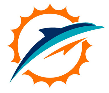 Miami Dolphins Logo Redesign logo logo design miami dolphins nfl redesign sports