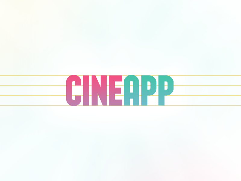 CineApp Logo Type logo cinema
