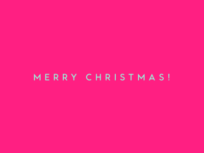 Merry Christmas!