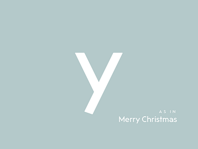 Typography Advent Calendar: Y