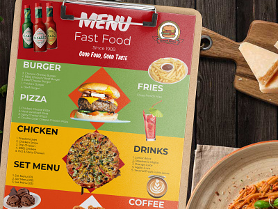 Food Menu Design