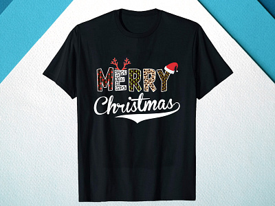 - MERRY CHRISTMAS T SHIRT - christmas t shirt design illustration merry christmas t shirt new t shirt design santa t shirt t shirt t shirt design