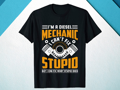 - MECHANIC T SHIRT DESIGN - mechanic t shirt mechanic t shirt design merch by amazon t shirt new t shirt design t shirt design t shirt mockup technican t shirt typography