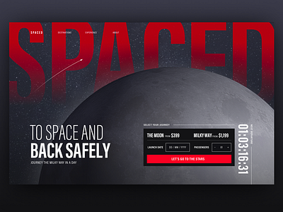 #SPACEDchallenge Full Homepage