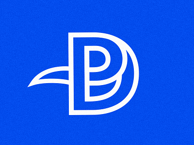 D+P Logomark branding creative flat graphic design icon logo logodesign logomark logotype symbol typo typography