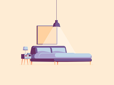 Bedroom - Illustration system