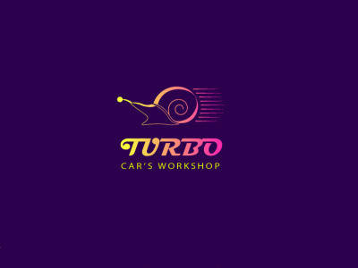 Turbo Car Workshop logo branding graphic design logo