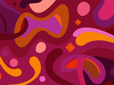 Abstract flat colorful background