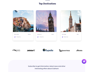 Traveling Website Design traveling website ui website design