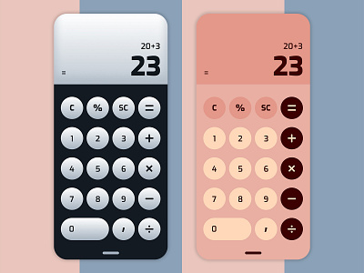 DAILY UI - 004 - Calculator dailyui design ui