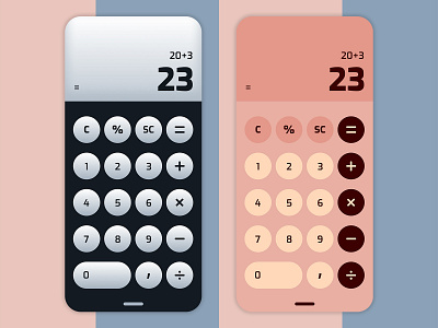 DAILY UI - 004 - Calculator