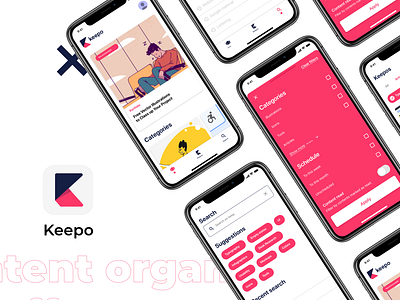 Keepo App - Interface Design