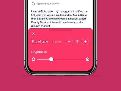 Keepo App - Text Config app design text typography ui ux