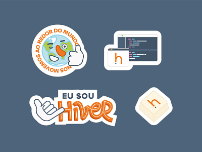 Hivecloud - Stickers