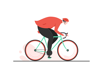 Cycling illustration