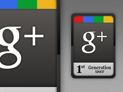 G+: 1st Generation User g generation google google plus icon user