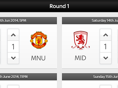 Super 6 App Reskin app football fun game ipad predictions promo reskin sky sports ui