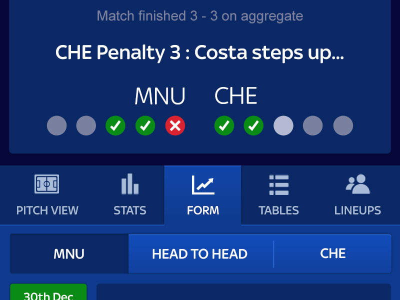 Sky Bet - In Play Football Betting by Darren Clark on Dribbble