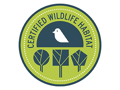 NWF wildlife seal badge baltimore certified green habitat icon nature trees wildlife