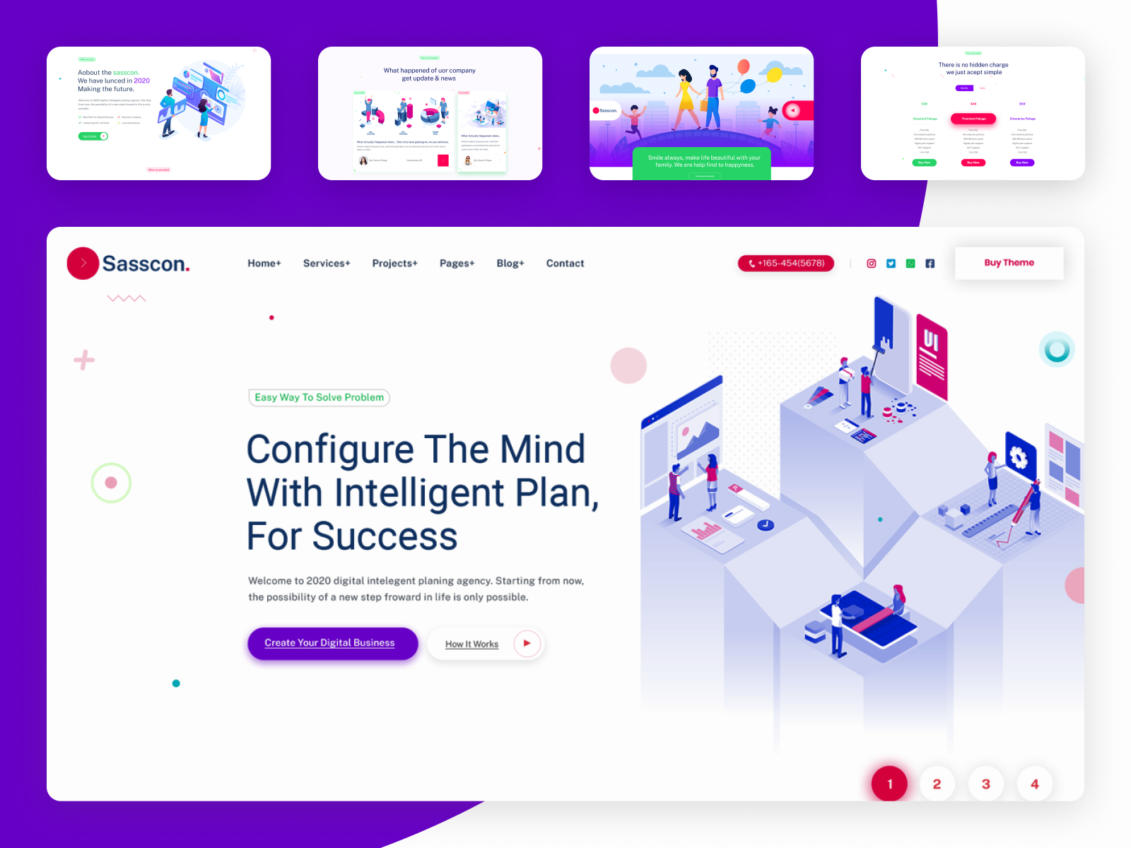 Sass landing Page Design by Lenxco on Dribbble