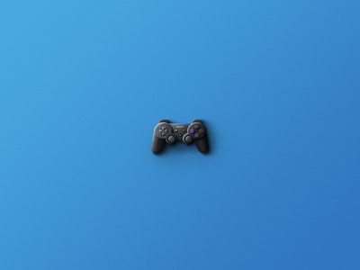 PlayStation 3 Controller blue controller icon playstation ps ps3 tiny