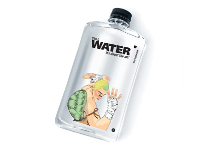 Still Water label design branding graphic design illustration labels