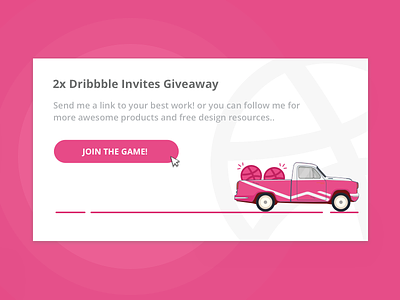 Grab Your Invite! 2d after effects animation card hands invitation invite ios mobile web ui ux
