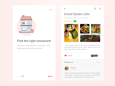 Simple Foodfans Mobile Concept android page chef cooking dashboard interaction food card invite order ios iphone mobile animation navigation menu recipe restaurant store ecommerce ux ui invitation web design