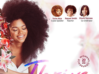 womens conference flyer design banner branding design flyer graphic design