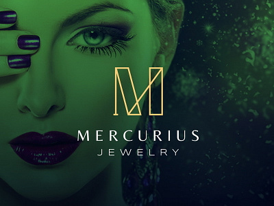 Mercurius alchemy classy elegant gold jewelry logo luxury mercurius minimal modern rich simple