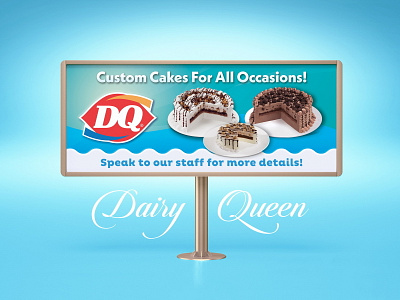 Dairy Queen - Billboard Design By Gd On Dribbble