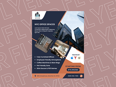 Real Estate Flyer Design branding design figma flyer graphic design illustration logo photoshop social media typography vector