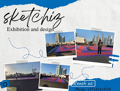 Sketchiz Design & Exhibition 3d animation branding graphic design logo motion graphics ui