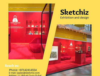 Sketchiz Design & Exhibition 3d animation branding graphic design logo motion graphics ui