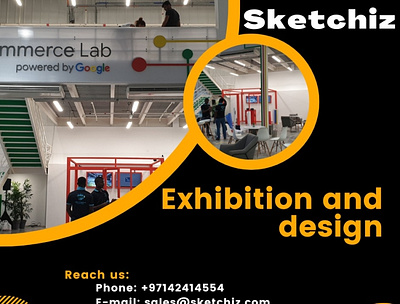 Sketchiz Design & Exhibition 3d animation branding graphic design logo motion graphics ui