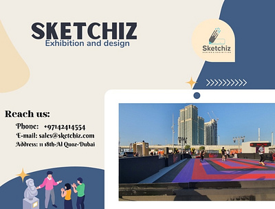 Sketchiz Design & Exhibition 3d animation branding graphic design logo motion graphics ui