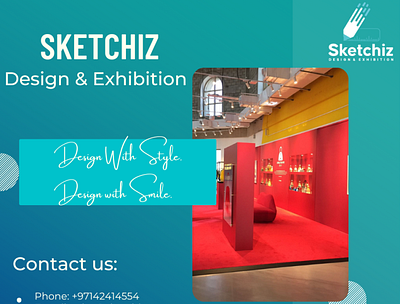 Sketchiz Design & Exhibition 3d animation branding graphic design logo motion graphics ui