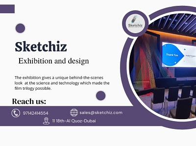 Sketchiz Design & Exhibition 3d animation branding graphic design logo motion graphics ui