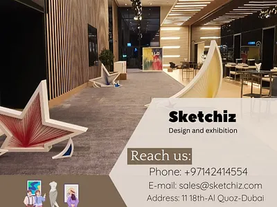 Sketchiz Design & Exhibition 3d animation branding graphic design logo motion graphics ui