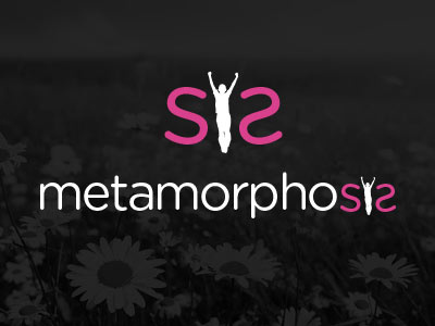 Metamorphosis Logo (Pink) butterfly change metamorphosis pink logos transformation