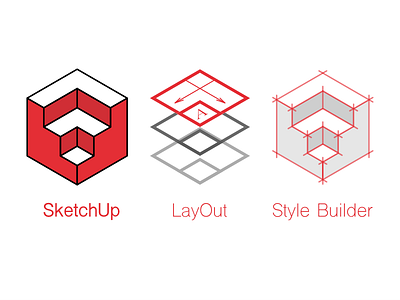 SketchUp icon set google sketchup icon sketchup