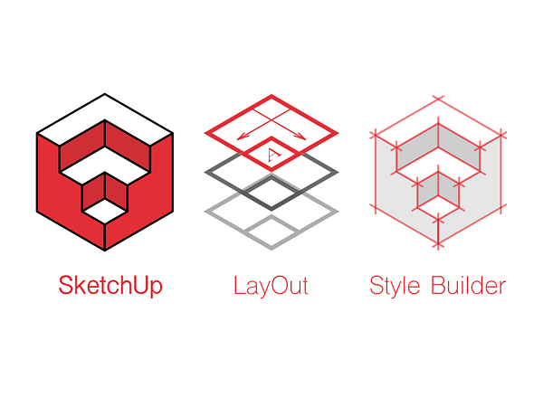 SketchUp icon set by Armin Monirzadeh on Dribbble
