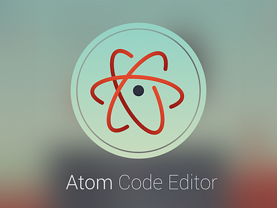 Atom app icon atom icon